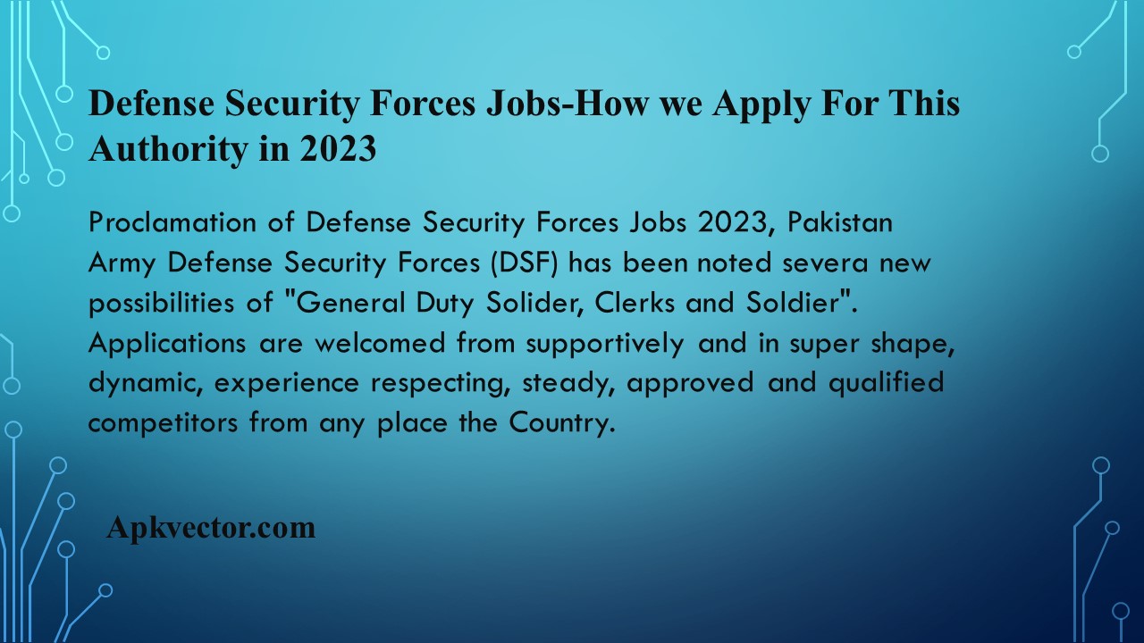 Defense Security Forces Jobs